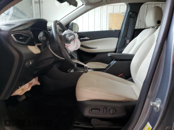 2021 Buick Encore GX Select with VIN KL4MMESL9MB161512, listed as a Copart auction lot 50664255 with 74,489 mi miles and Salvage title. Bid and sale history available at DreamBid. Image 7.