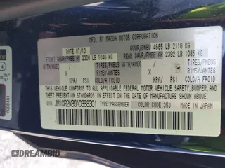 2010 Mazda 5 Sport with VIN JM1CR2W39A0388301, listed as a IAAI auction lot 42077549 with 128,371 mi miles and . Bid and sale history available at DreamBid. Image 9.