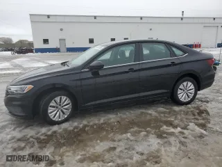 2020 Volkswagen Jetta S with VIN 3VWCB7BU4LM041455, listed as a Copart auction lot 45123525 with 55,849 mi miles and Salvage Title. Bid and sale history available at carsss.com. Image 1.