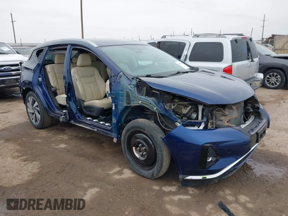 2020 Nissan Murano SL z VIN 5N1AZ2CJ1LN103280, wystawiony jako IAAI lot #41508954 z przebiegiem 32 115 mil mil oraz . Historia ofert i sprzedaży dostępna na DreamBid. Obrazek 1.