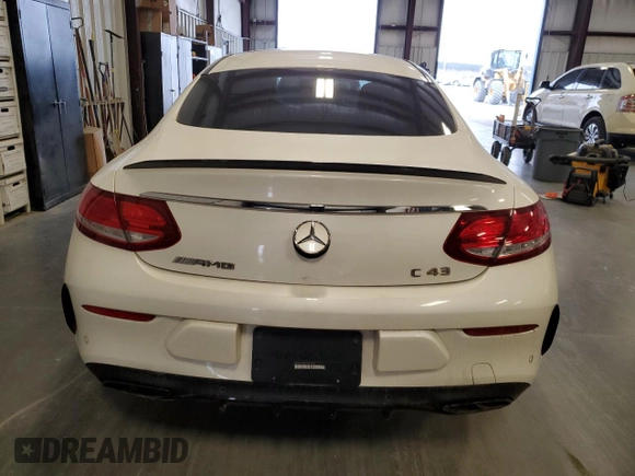 2018 Mercedes-Benz C 43 AMG with VIN WDDWJ6EB9JF691456, listed as a Copart auction lot 88995235 with 70,793 mi miles and Clean Title. Bid and sale history available at DreamBid. Image 6.