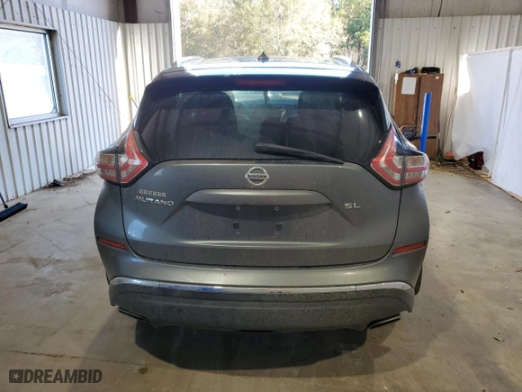 2015 Nissan Murano SV with VIN 5N1AZ2MG5FN247776, listed as a Copart auction lot 85752614 with 134,844 mi miles and Salvage Title. Bid and sale history available at carsss.com. Image 6.