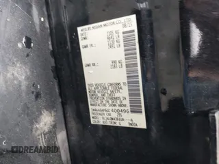 2016 Nissan Maxima SV z VIN 1N4AA6AP6GC400496, wystawiony jako IAAI lot #41908190 z przebiegiem 149 984 mil mil oraz . Historia ofert i sprzedaży dostępna na DreamBid. Obrazek 9.