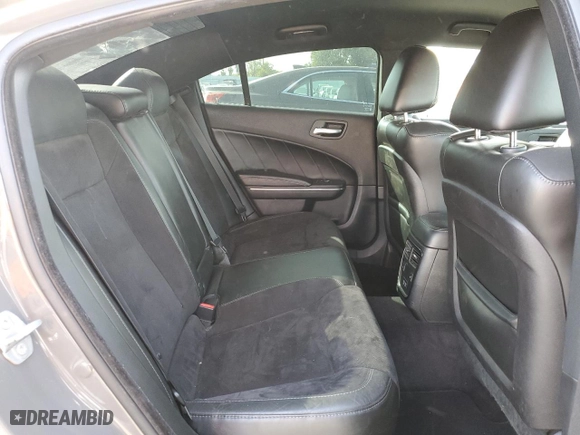 2018 Dodge Charger SXT Plus with VIN 2C3CDXHGXJH217536, listed as a Copart auction lot 46450665 with 36602 miles and Salvage Title. Bid and sale history available at carsss.com. Image 10.