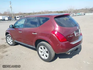 2006 Nissan Murano SL with VIN JN8AZ08W66W519356, listed as a IAAI auction lot 41846733 with 199,363 mi miles. Bid and sale history available at carsss.com. Image 3.