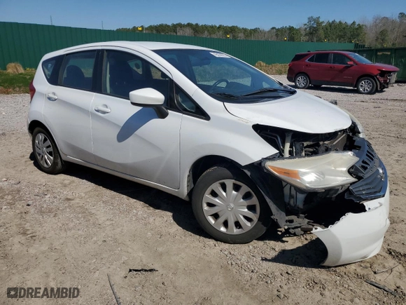 2015 Nissan Versa Note SV with VIN 3N1CE2CP2FL395073, listed as a Copart auction lot 48408865 with 187,157 mi miles and Salvage Title. Bid and sale history available at carsss.com. Image 4.