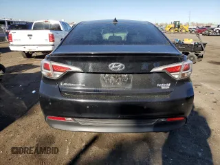 2016 Hyundai Sonata Hybrid Limited with VIN KMHE34L17GA027088, listed as a Copart auction lot 77299983 with 185,569 mi miles. Bid and sale history available at carsss.com. Image 6.