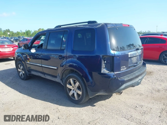 2014 Honda Pilot Touring with VIN 5FNYF4H92EB019248, listed as a IAAI auction lot 41942963 with 136,183 mi miles and . Bid and sale history available at carsss.com. Image 3.