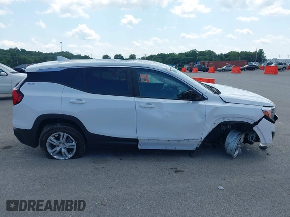 2021 GMC Terrain SLE with VIN 3GKALTEV6ML374255, listed as a IAAI auction lot 40129151 with 87,540 mi miles and . Bid and sale history available at carsss.com. Image 14.