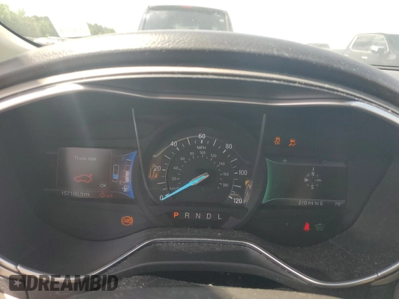2016 Ford Fusion SE Hybrid with VIN 3FA6P0LU1GR388148, listed as a Copart auction lot 56956725 with 157,100 mi miles and Salvage title. Bid and sale history available at DreamBid. Image 9.