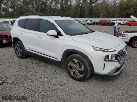 2022 Hyundai Santa Fe SEL with VIN 5NMS24AJ4NH378170, listed as a Copart auction lot 43374995 with 156,444 mi miles and Salvage Title. Bid and sale history available at carsss.com. Image 4.