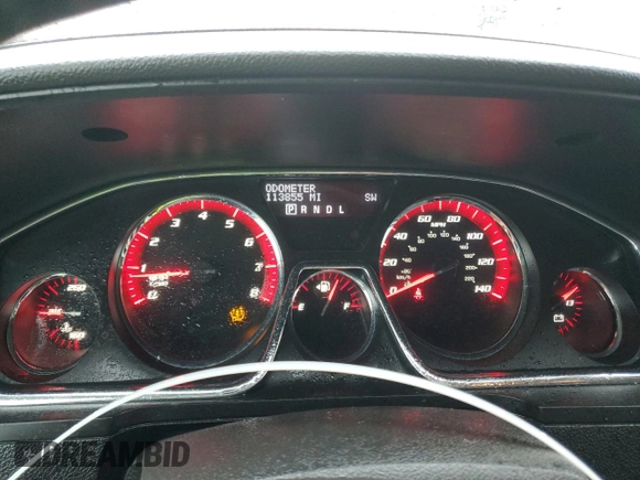 2015 GMC Acadia SLE with VIN 1GKKVNEDXFJ194692, listed as a Copart auction lot 55451205 with 113,855 mi miles and Salvage title. Bid and sale history available at DreamBid. Image 9.
