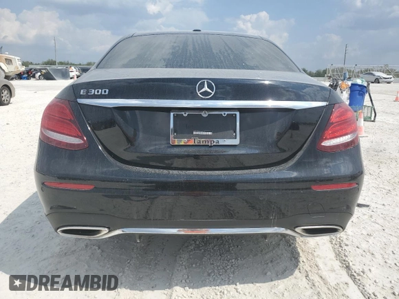 2018 Mercedes-Benz E-Class E 300 with VIN WDDZF4JB6JA467129, listed as a Copart auction lot 43755543 with 38,124 mi miles. Bid and sale history available at carsss.com. Image 6.