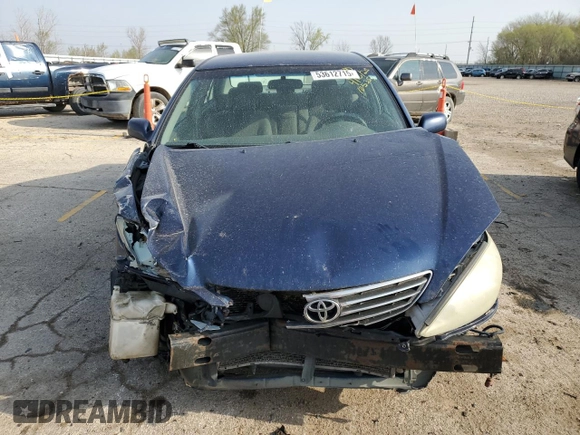 2005 Toyota Camry LE with VIN 4T1BF32K15U105357, listed as a Copart auction lot 53612715 with 166,159 mi miles and Salvage Title. Bid and sale history available at DreamBid. Image 5.