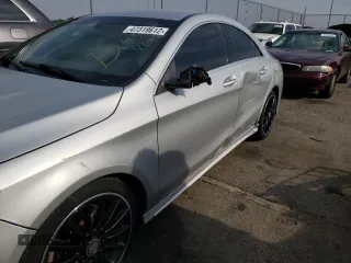 2015 Mercedes-Benz CLA 250 with VIN WDDSJ4GB7FN206874, listed as a Copart auction lot 47319612 with 77,321 mi miles and . Bid and sale history available at DreamBid. Image 9.