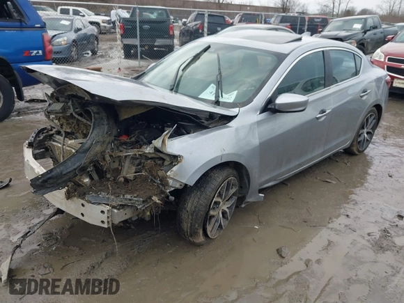 2020 Acura ILX w/Premium Pkg with VIN 19UDE2F70LA005511, listed as a IAAI auction lot 41653952 with 28,853 mi miles. Bid and sale history available at carsss.com. Image 2.