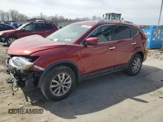2018 Nissan Rogue SV with VIN 5N1AT2MV9JC723421, listed as a Copart auction lot 49770695 with 78,228 mi miles and Salvage Title. Bid and sale history available at carsss.com. Image 1.