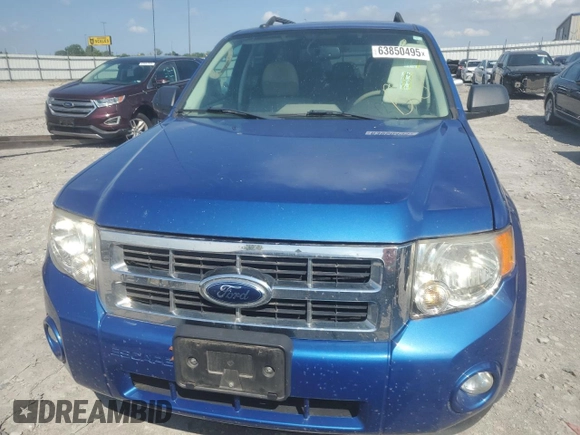 2012 Ford Escape XLT with VIN 1FMCU0DGXCKC77462, listed as a Copart auction lot 63850495 with Not provided miles and Clean title. Bid and sale history available at DreamBid. Image 5.