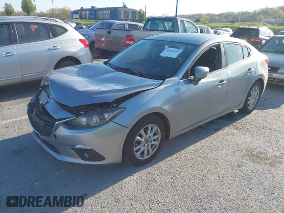 2015 Mazda 3 i Touring with VIN 3MZBM1V77FM222837, listed as a IAAI auction lot 42045649 with 161,134 mi miles and . Bid and sale history available at carsss.com. Image 18.
