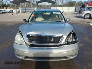 2001 Lexus LS 430 with VIN JTHBN30F110039728, listed as a Copart auction lot 47979435 with 215,935 mi miles and Salvage Title. Bid and sale history available at DreamBid. Image 5.