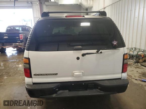 2006 Chevrolet Suburban Z71 with VIN 3GNFK16Z96G128166, listed as a Copart auction lot 52142095 with 167,079 mi miles and Non Repairable. Bid and sale history available at carsss.com. Image 6.