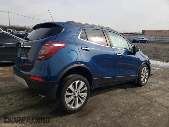 2019 Buick Encore Preferred with VIN KL4CJASB9KB842237, listed as a Copart auction lot 43444595 with Not Provided miles and Salvage Title. Bid and sale history available at DreamBid. Image 3.