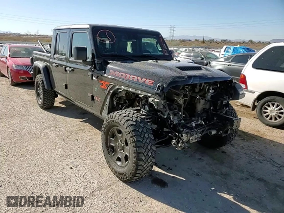 2020 Jeep Gladiator Mojave z VIN 1C6JJTEG1LL209606, wystawiony jako Copart lot #88265265 z przebiegiem 57 098 mil mil oraz Szkoda całkowita • Salvage title. Historia ofert i sprzedaży dostępna na DreamBid. Obrazek 10.