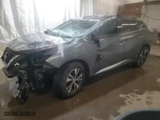 2020 Nissan Murano SV with VIN 5N1AZ2BS3LN109348, listed as a Copart auction lot 47999235 with 0 mi miles and Salvage Title. Bid and sale history available at carsss.com. Image 1.