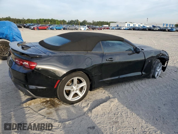 2019 Chevrolet Camaro 1LT with VIN 1G1FB3DS0K0120684, listed as a Copart auction lot 50295055 with 71,561 mi miles and Salvage Title. Bid and sale history available at carsss.com. Image 3.