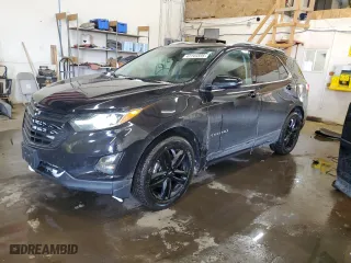 2020 Chevrolet Equinox LT with VIN 3GNAXVEX0LL232308, listed as a Copart auction lot 47749335 with 57,251 mi miles and Salvage Title. Bid and sale history available at carsss.com. Image 1.