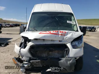 2022 Ford Transit Cargo with VIN 1FTBR3U88NKA64508, listed as a Copart auction lot 55091405 with 81,200 mi miles and Salvage Title. Bid and sale history available at DreamBid. Image 5.