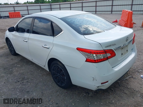 2014 Nissan Sentra SR with VIN 3N1AB7AP2EY258054, listed as a IAAI auction lot 42118024 with Not Provided miles and . Bid and sale history available at DreamBid. Image 3.