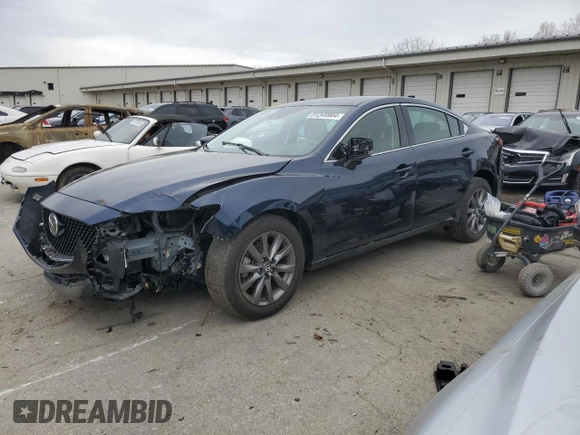 2021 Mazda 6 Sport with VIN JM1GL1UM7M1615458, listed as a Copart auction lot 81249904 with 8,430 mi miles and Salvage Title. Bid and sale history available at carsss.com. Image 1.