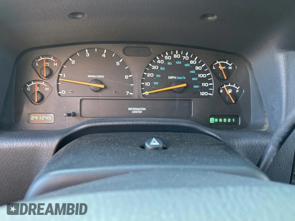 2002 Dodge Durango z VIN 1B4HR48N52F109342, wystawiony jako Copart lot #57185665 z przebiegiem 241 245 mil mil oraz Czysty tytuł • Clean title. Historia ofert i sprzedaży dostępna na DreamBid. Obrazek 8.