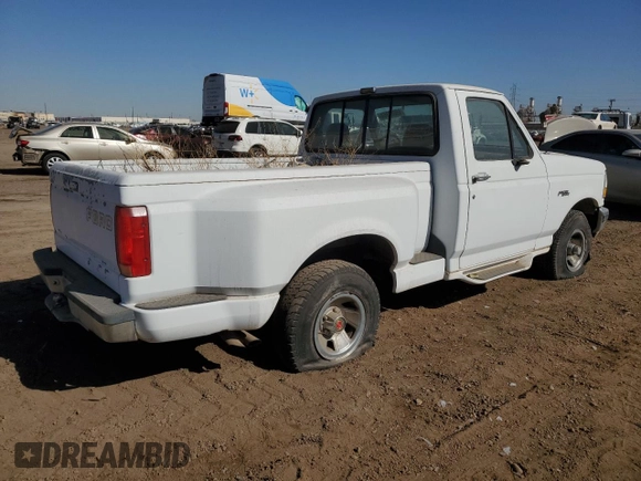 1992 Ford F-150 with VIN 1FTEF14H7NKB08766, listed as a Copart auction lot 69073964 with 115,791 mi miles and Clean Title. Bid and sale history available at carsss.com. Image 3.