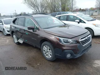 2019 Subaru Outback Premium with VIN 4S4BSAHC6K3264148, listed as a IAAI auction lot 41912840 with 78,440 mi miles. Bid and sale history available at carsss.com. Image 1.