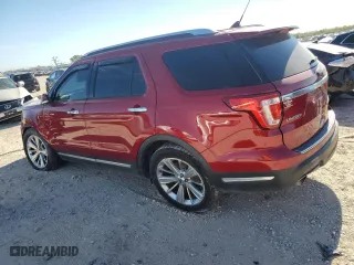 2018 Ford Explorer Limited with VIN 1FM5K7FH7JGC92918, listed as a Copart auction lot 80691944 with 109,980 mi miles and Salvage Title. Bid and sale history available at carsss.com. Image 2.
