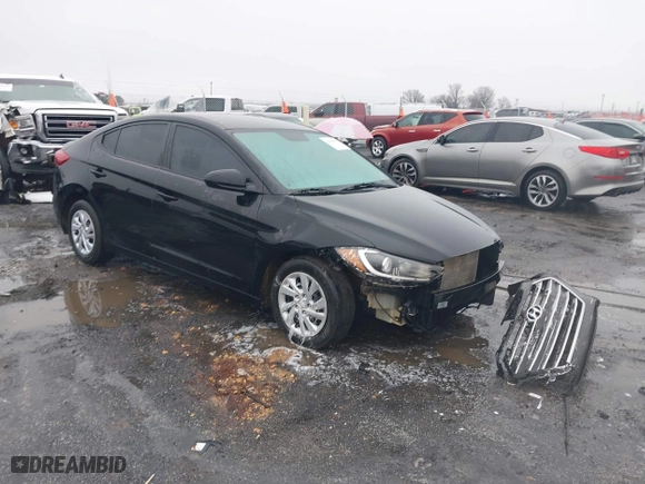 2018 Hyundai Elantra SE with VIN 5NPD74LF5JH402752, listed as a IAAI auction lot 41429536 with 173,526 mi miles. Bid and sale history available at carsss.com. Image 1.