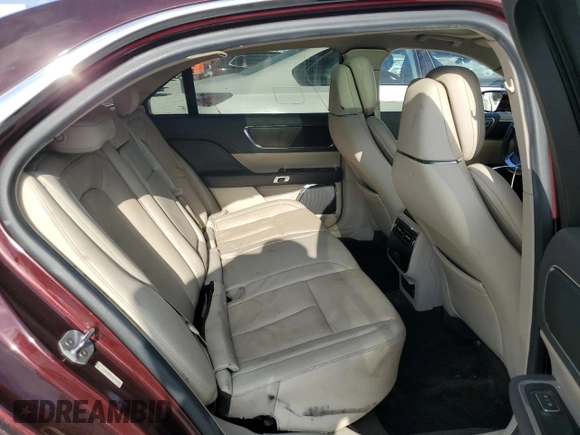 2019 Lincoln Continental Select with VIN 1LN6L9TK8K5600303, listed as a Copart auction lot 51618845 with 35,511 mi miles and Salvage Title. Bid and sale history available at carsss.com. Image 10.