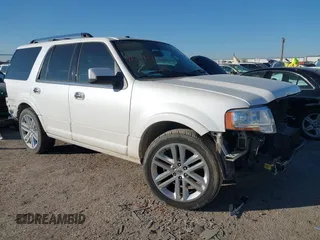 2017 Ford Expedition Limited z VIN 1FMJU1KTXHEA04962, wystawiony jako IAAI lot #41370498 z przebiegiem 198 041 mil mil oraz . Historia ofert i sprzedaży dostępna na DreamBid. Obrazek 1.
