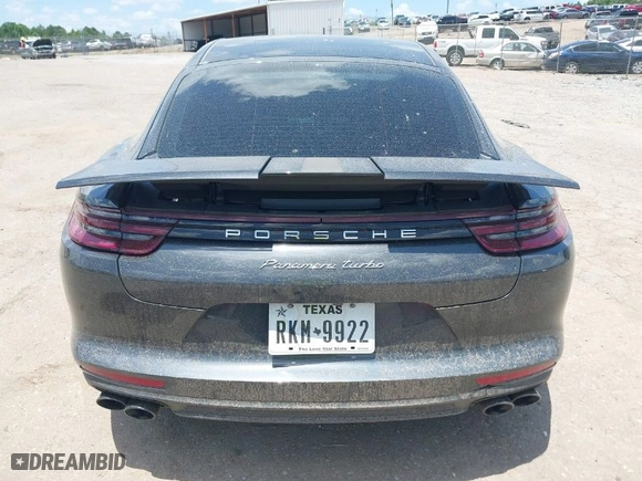 2017 Porsche Panamera Turbo with VIN WP0AF2A75HL152702, listed as a IAAI auction lot 39705001 with 1 mi miles. Bid and sale history available at carsss.com. Image 16.