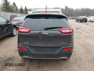 2018 Jeep Cherokee Limited with VIN 1C4PJMDXXJD502325, listed as a IAAI auction lot 41678953 with 52,951 mi miles. Bid and sale history available at carsss.com. Image 16.