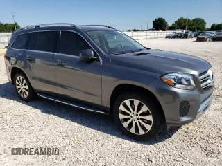 2017 Mercedes-Benz GLS with VIN 4JGDF6EE8HA817886, listed as a Copart auction lot 59257833 with 44,323 mi miles. Bid and sale history available at carsss.com. Image 4.