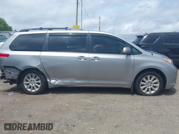 2013 Toyota Sienna LE with VIN 5TDJK3DC9DS054310, listed as a IAAI auction lot 42668103 with 209,712 mi miles and . Bid and sale history available at DreamBid. Image 13.