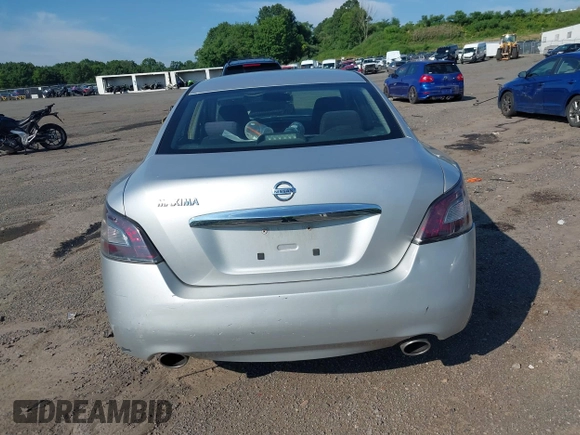 2014 Nissan Maxima SV with VIN 1N4AA5AP3EC481223, listed as a IAAI auction lot 39807318 with 106,882 mi miles and . Bid and sale history available at DreamBid. Image 16.