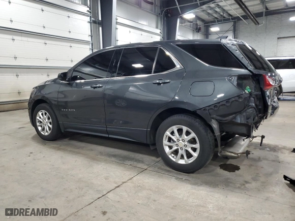 2020 Chevrolet Equinox LT with VIN 2GNAXKEV5L6233522, listed as a Copart auction lot 50617785 with 113,643 mi miles and Salvage Title. Bid and sale history available at carsss.com. Image 2.