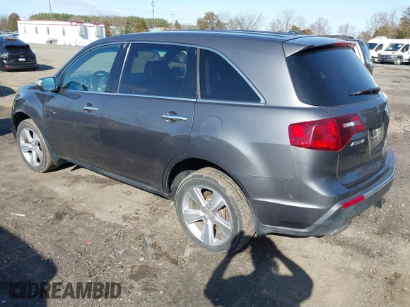 2012 Acura MDX Tech Pkg with VIN 2HNYD2H30CH506164, listed as a IAAI auction lot 41744226 with 203,501 mi miles. Bid and sale history available at carsss.com. Image 3.