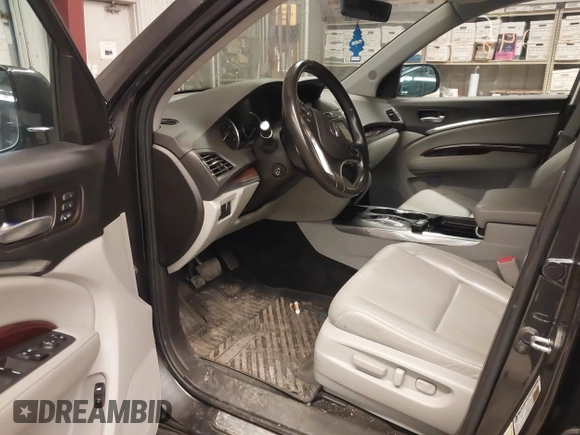 2016 Acura MDX with VIN 5FRYD4H21GB035516, listed as a IAAI auction lot 41242293 with 122,606 mi miles. Bid and sale history available at carsss.com. Image 5.