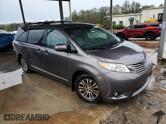 2011 Toyota Sienna XLE AAS with VIN 5TDYK3DC0BS115989, listed as a Copart auction lot 51128935 with 223,172 mi miles and Salvage Title. Bid and sale history available at carsss.com. Image 4.