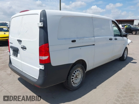 2019 Mercedes-Benz Metris Cargo with VIN WD3PG3EA3K3533680, listed as a IAAI auction lot 42082740 with 281,440 mi miles and . Bid and sale history available at DreamBid. Image 4.